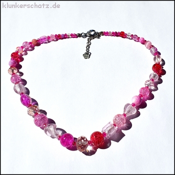 "Glasperlentraum" in Pink - Unikat!