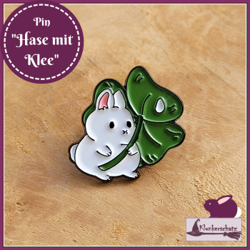 Pin "Hase mit Klee"