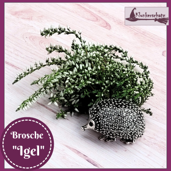 Brosche "Igel"