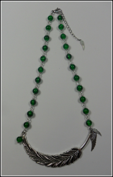 Set Collier und Ohrhänger "Erzengel Raphael"