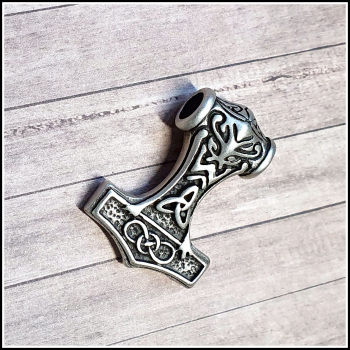 Kettenanhänger "Mjölnir" aus Edelstahl