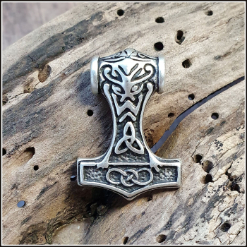 Kettenanhänger "Mjölnir" aus Edelstahl