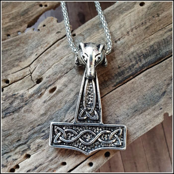 Halskette "Mjölnir" - 70 cm