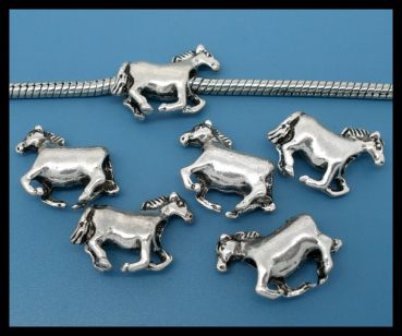 European Bead "Pferd Silver Beauty"