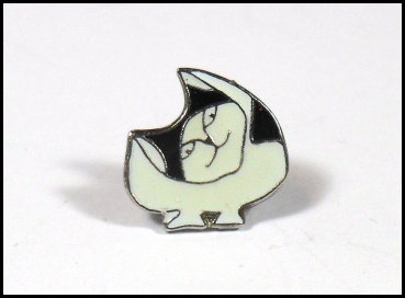 Pin "Schwarz-weißes Kätzchen"