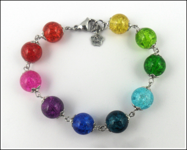 Armband "Regenbogen" - 21 cm