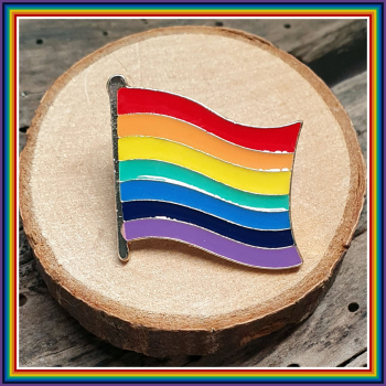 Pin "Regenbogenflagge"