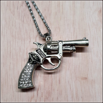 KrimiKollektion: Halskette "Revolver"