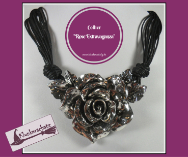 Collier "Große Rose Extravaganza"