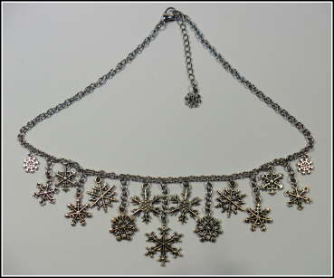 Collier "Schneeflockenzaubersterne"