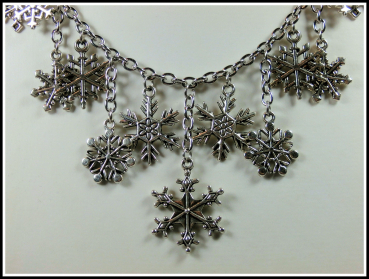 Collier "Schneeflockenzaubersterne"