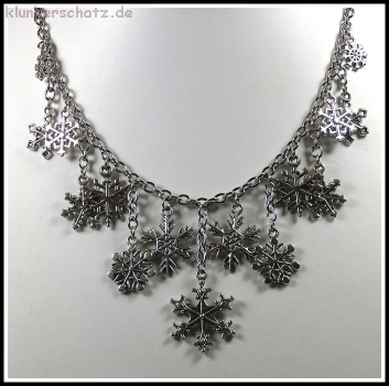 Collier "Schneeflockenzaubersterne"