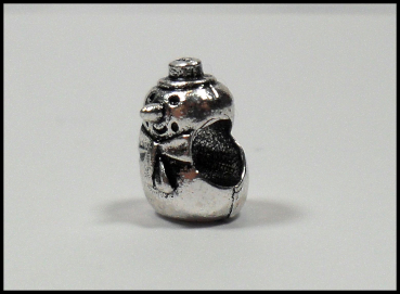 European Bead "Schneemann Olaf"