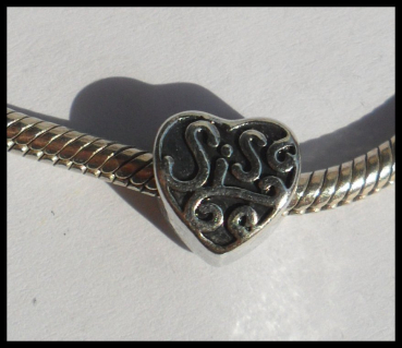 European Bead "Sis / Schwester"