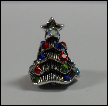 European Bead "Weihnachtsbaum, bunt geschmückt"