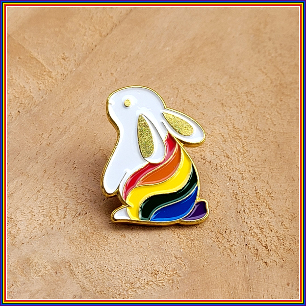 Pin "Regenbogenhase"