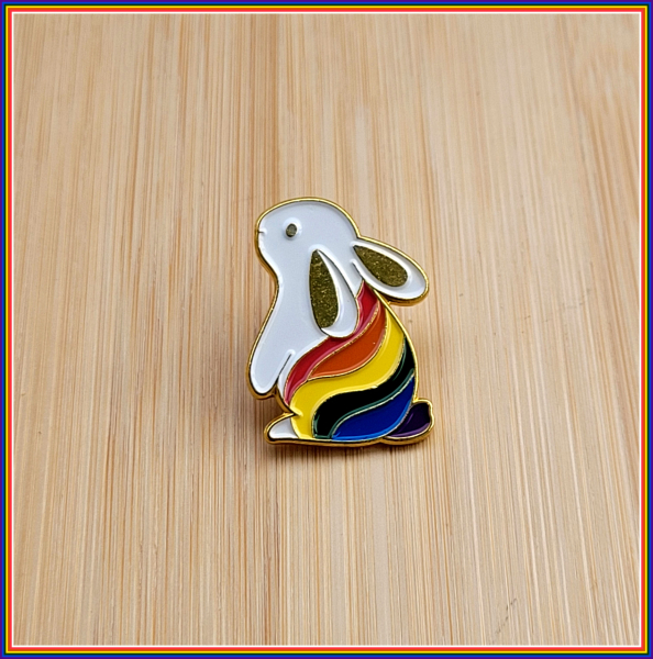 Pin "Regenbogenhase"