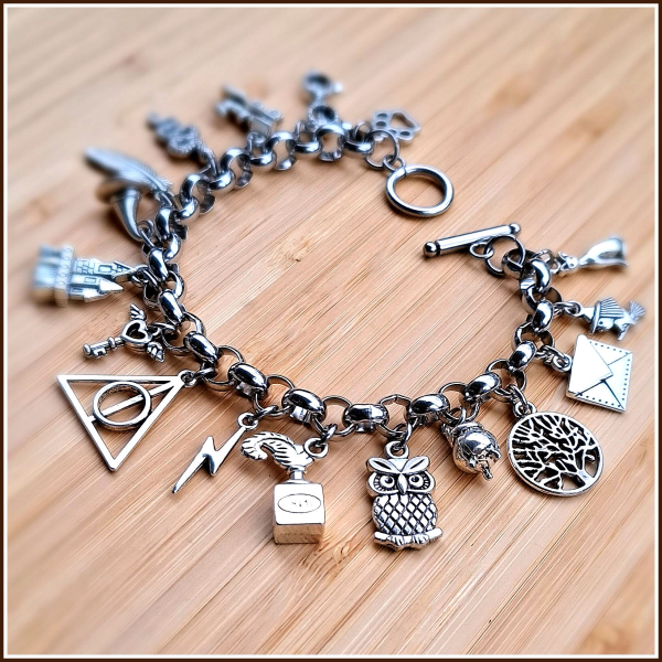 Bettelarmband von Harry Potter inspiriert - 21,5 cm