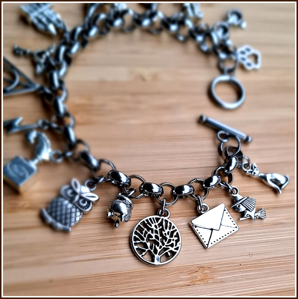 Bettelarmband von Harry Potter inspiriert - 21,5 cm