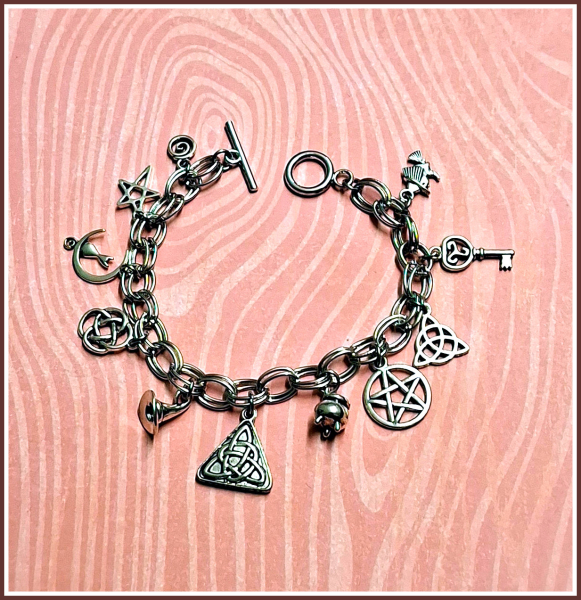 Bettelarmband „Witchcraft“ mit Knebelverschluss – 20,5 cm