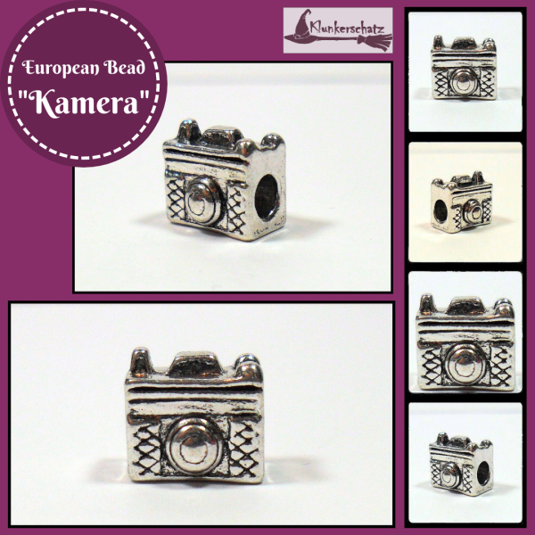 European Bead "Kamera"