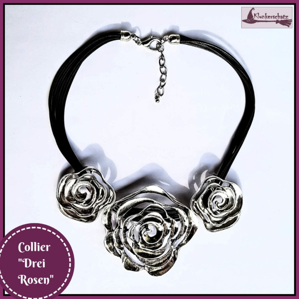 Collier "Drei Rosen"