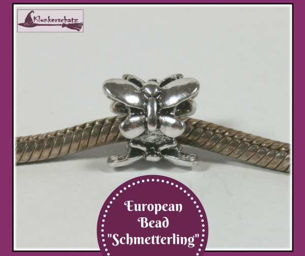 European Bead "Schmetterling"