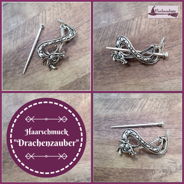 Haarschmuck "Drachenzauber"