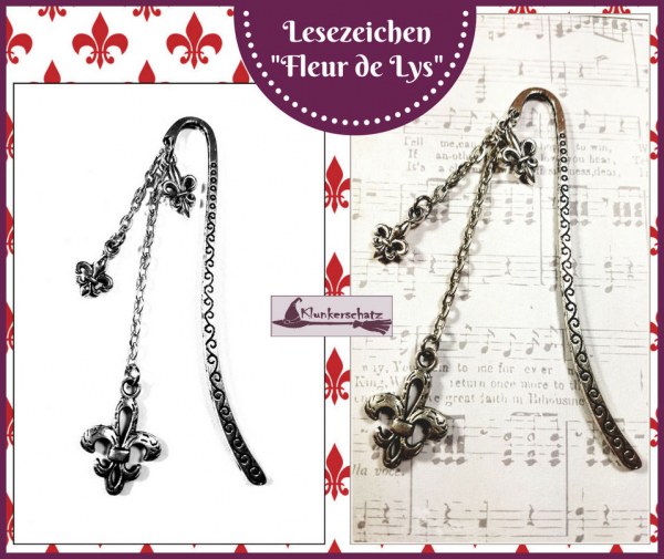 Lesezeichen "Fleur de Lys"