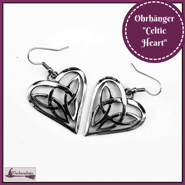 Ohrhänger "Celtic Heart"