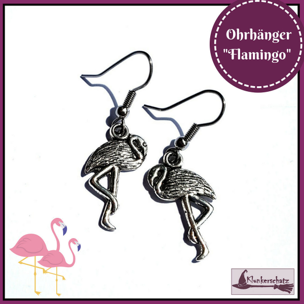 Ohrhänger "Flamingo"