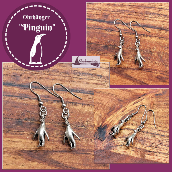 Ohrschmuck "Pinguine"