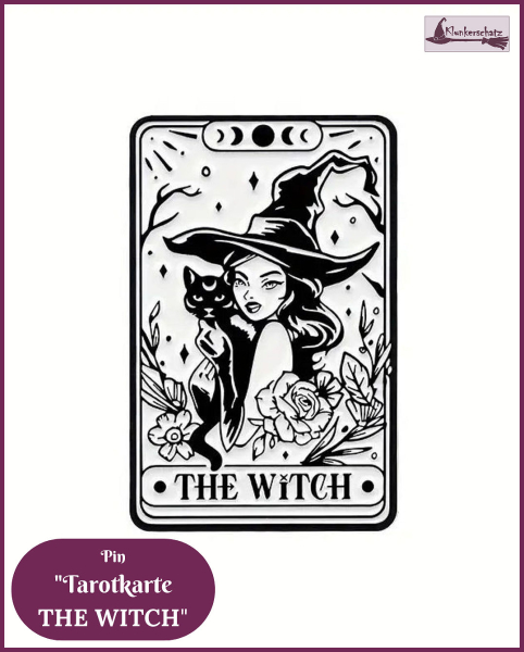 Pin "Tarotkarte THE WITCH"