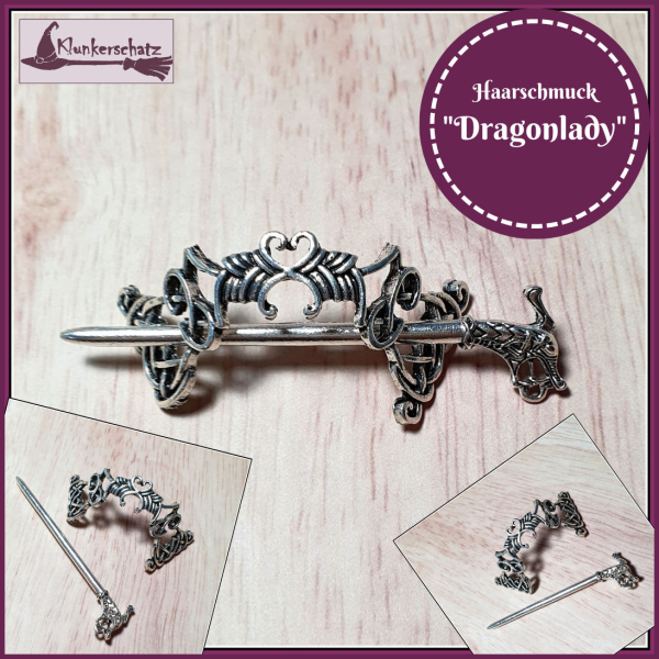 Haarschmuck "Dragonlady"