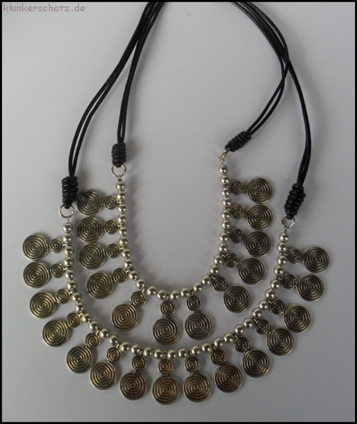 Collier "Doppelspirale"