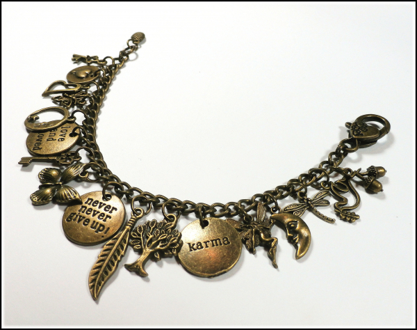 Bettelarmband "Karma" - Unikat