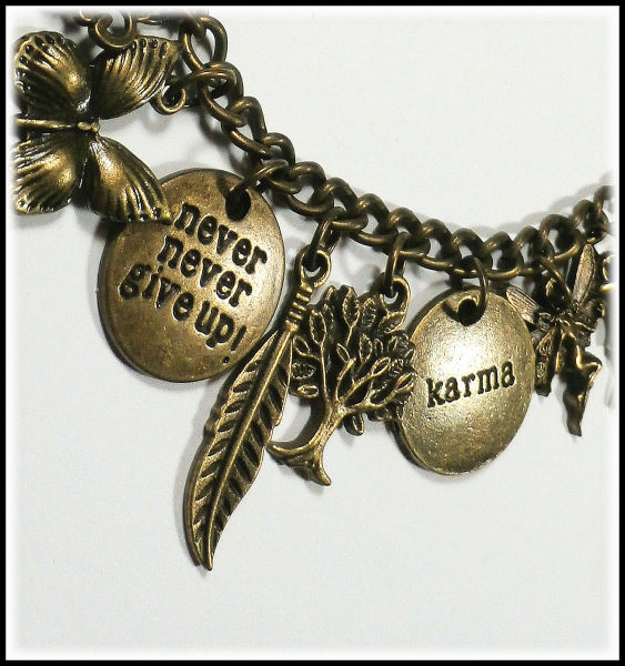 Bettelarmband "Karma" - Unikat