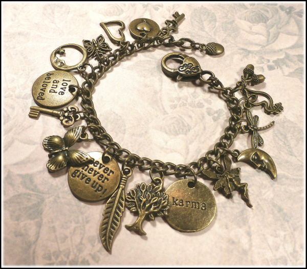 Bettelarmband "Karma" - Unikat