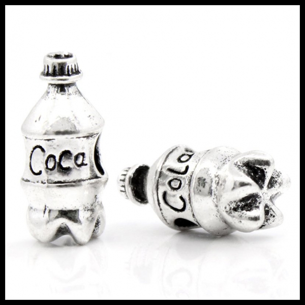 European Bead "Cola-Flasche"