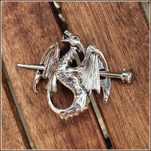 Haarschmuck "Flugdrache"