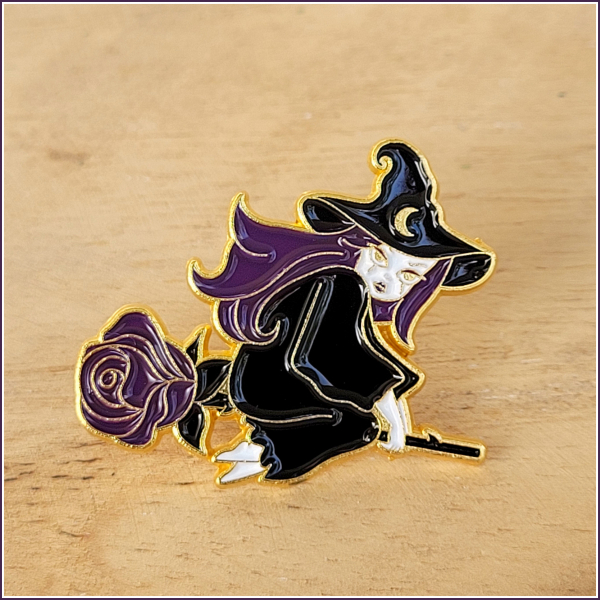 Pin "Rosenhexe"