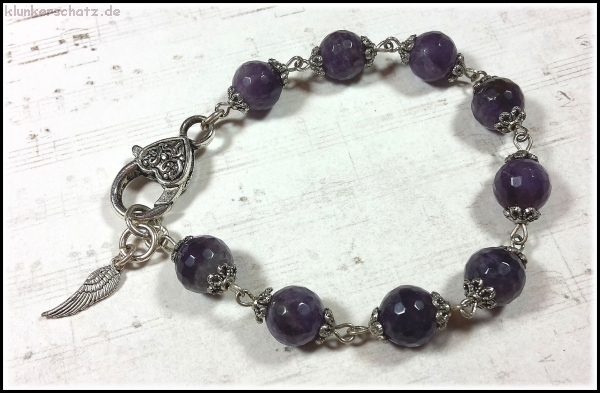 Armband "Mystic Amethyst"