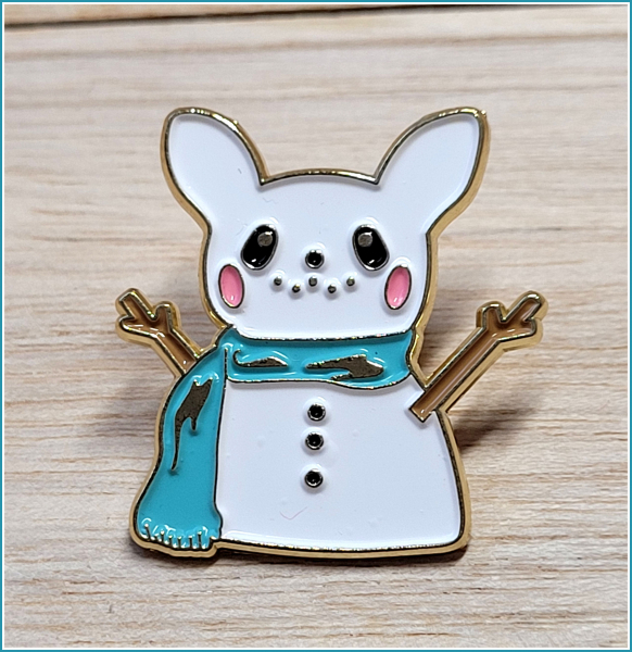 Pin "Schneemann Schneeschnucki"