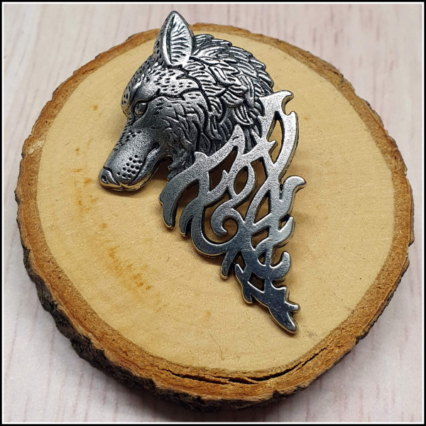 Pin "Keltischer Wolf"