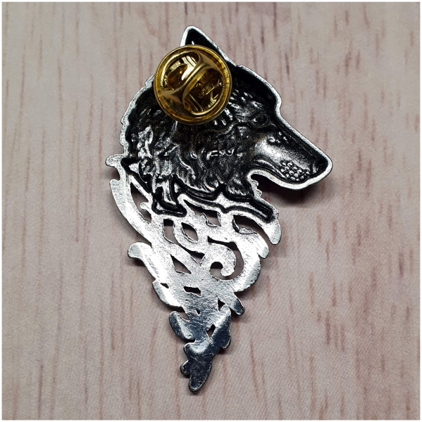 Pin "Keltischer Wolf"