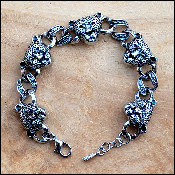 Armband "Leoparden"