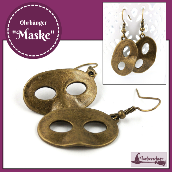 Ohrschmuck "Masken"