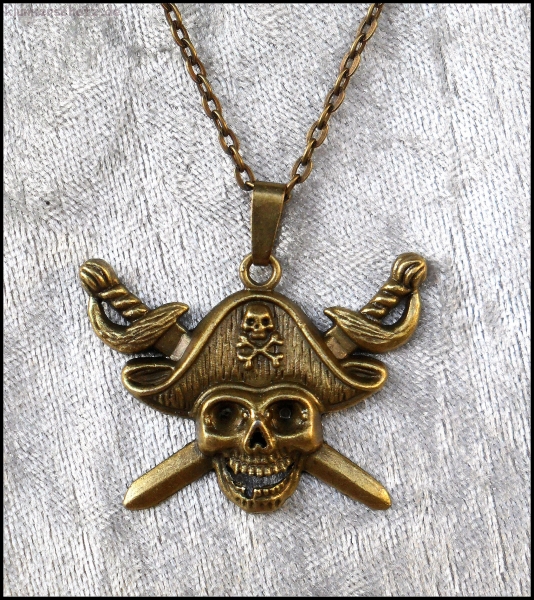 Kette "Skull Captain Jack"