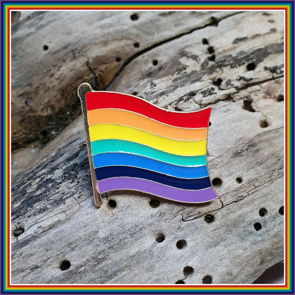 Pin "Regenbogenflagge"