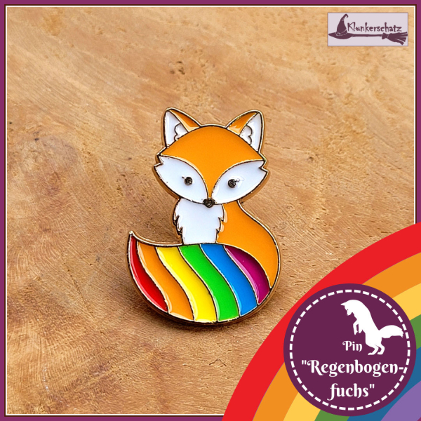 Pin "Regenbogenfuchs"